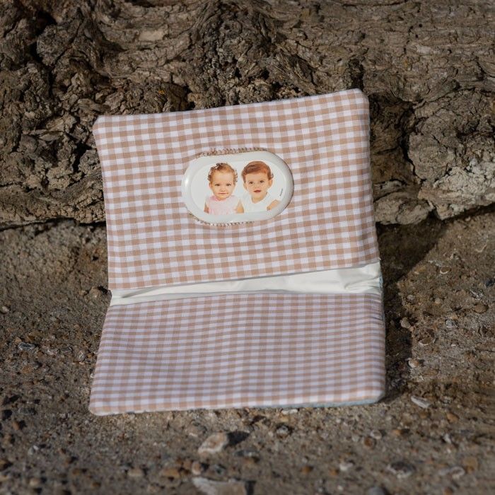 Porta toallitas para bebé con estampado de animales