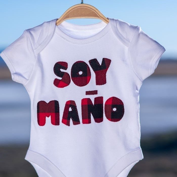 Body Soy Maño® cosido a mano en tela de cachirulo - Imagen 3