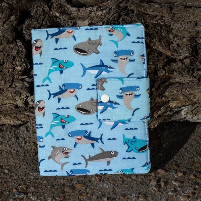 Porta documentos tiburones