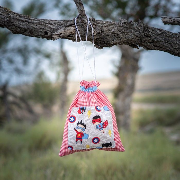 Bolsa de merienda de Súper héroes