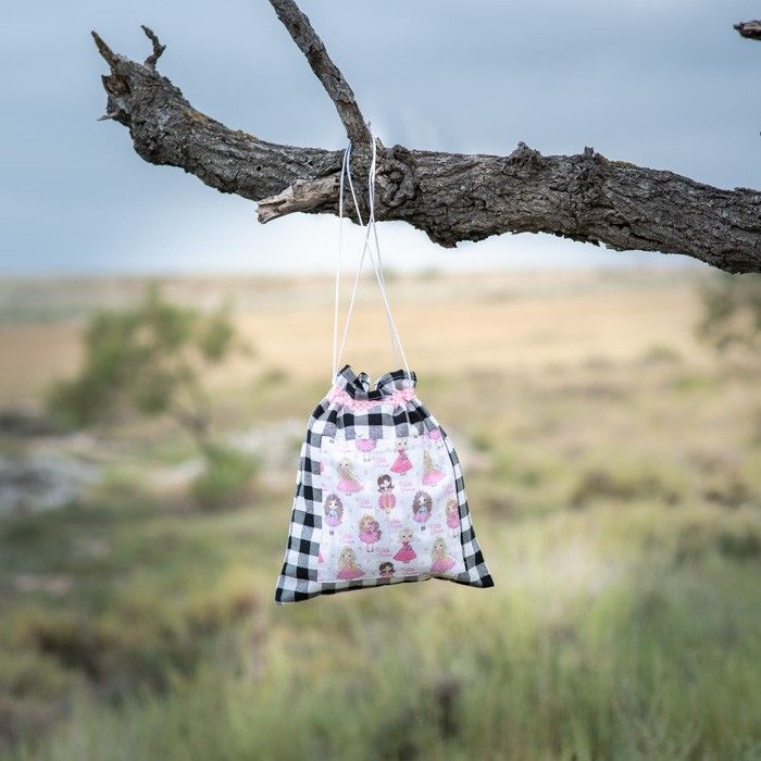 Bolsa de merienda Princesas
