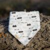 Bandana bebé de tela con estampado “My Hero”