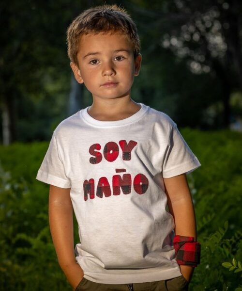 Camiseta blanca Soy Maño®