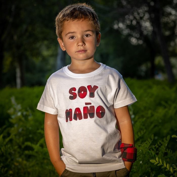 Camiseta blanca Soy Maño®