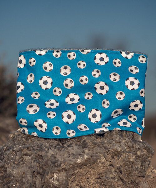 Cuello infantil de fútbol con interior polar
