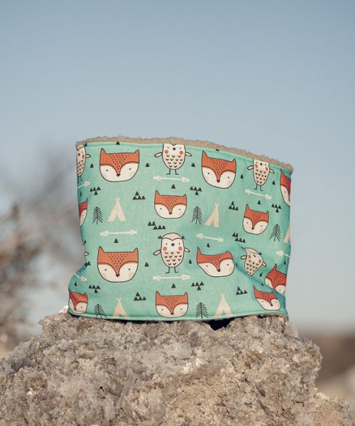 Cuello infantil polar zorritos