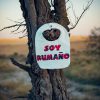 Babero infantil artesanal con la aplicación SOY RUMAÑO.